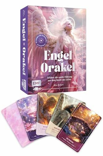 Orakel-Kartenset: Engel-Orakel | Erfahre die sanfte Führung aus dem Reich des Lichts und erhelle dein Herz: 45 lichtvolle Botschaften mit Begleitbuch: Himmlische Antworten auf deine Lebensfragen