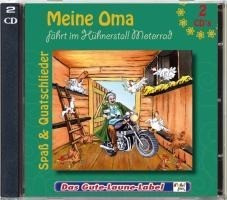 Meine Oma fährt im Hühnerstall Motorrad