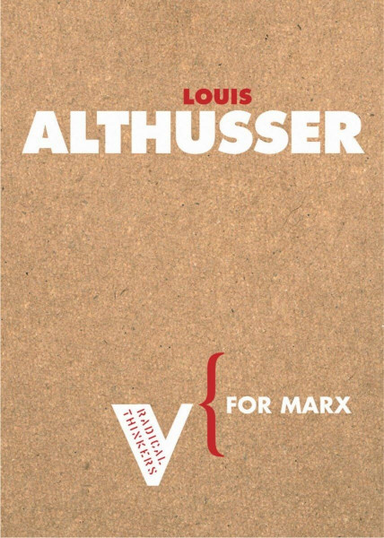 For Marx (Radical Thinkers)