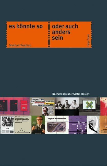 Hatje Cantz Verlag Es Könnte So Oder Auch Anders Sein, Nachdenken über Grafik-Design