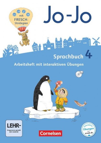 Jo-Jo Sprachbuch 4. Schuljahr - Allgemeine Ausgabe - Arbeitsheft