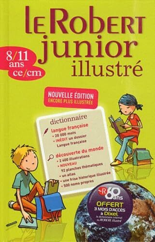 Le Robert Junior Poche Plus: Monolingual French Dictionary for Ages 8-11