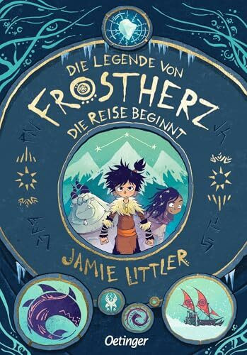 Die Legende von Frostherz 1. Die Reise beginnt: Der Auftakt der spannenden Fantasy-Graphic-Novel-Reihe für Kinder ab 9 Jahren mit wunderschönen Illustrationen