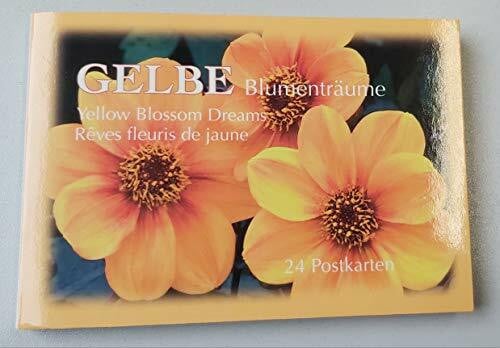 Gelbe Blumenträume: 30 Postkarten