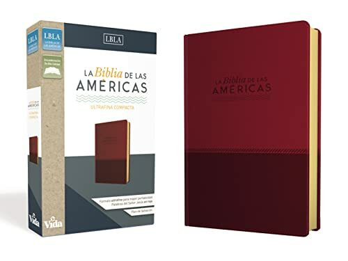 LBLA Santa Biblia Ultrafina Compacta, Leathersoft, Vino: La Biblia de las Américas, Ultrafina Compacta, Leathersoft / New American Bible, Ultrathin, Leathersoft, Vino