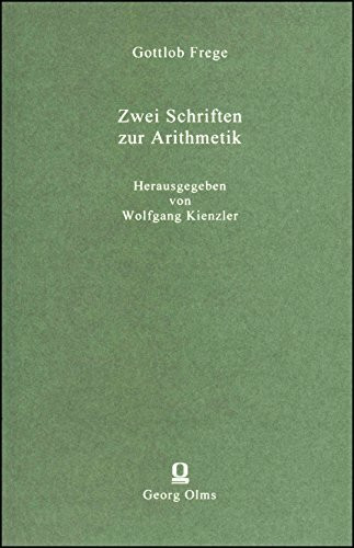 Zwei Schriften zur Arithmetik: Function und Begriff. Ueber die Zahlen des Herrn H. Schubert