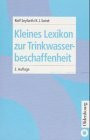 Kleines Lexikon zur Trinkwasserbeschaffenheit