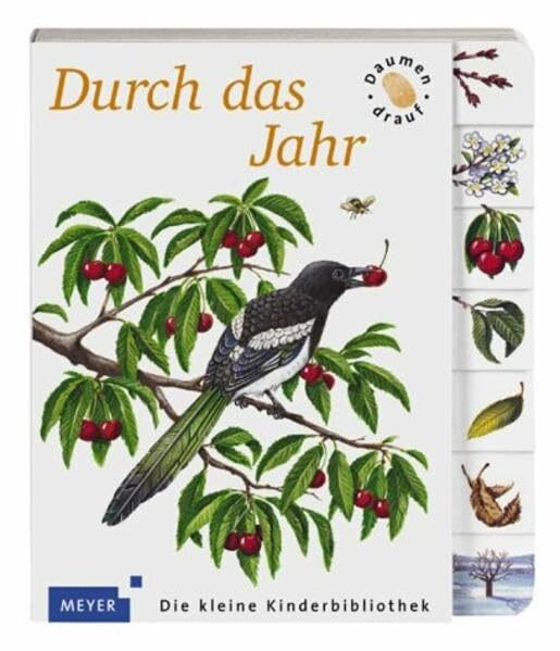 Durch das Jahr: Ab 2 Jahren (Meyer - Die kleine Kinderbibliothek - Daumen drauf)
