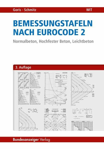 Bemessungstafeln nach Eurocode 2: Normalbeton, Hochfester Beton, Leichtbeton