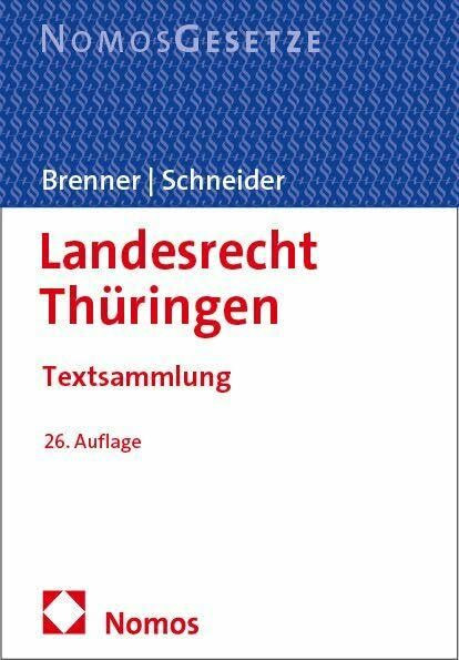 Landesrecht Thüringen: Textsammlung (Dette - LR Thüringen)