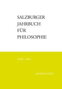 Salzburger Jahrbuch für Philosophie LXIII - 2018