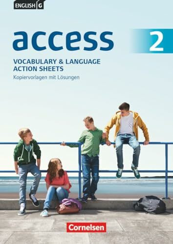 Access|NULL|Allgemeine Ausgabe 2014 / Baden-Württemberg 2016|Band 2: 6. Schuljahr|Vocabulary and Language Action Sheets|NULL|Kopiervorlagen mit Lösungen|NULL