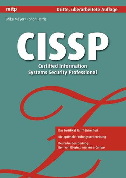 CISSP: Certified Information Systems Security Professional (mitp Professional)