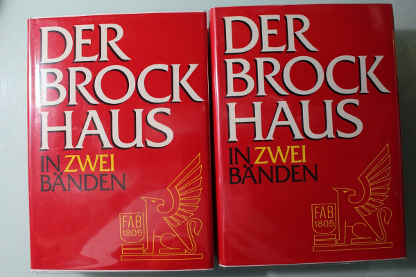 Der Brockhaus in zwei Bänden. Neuausgabe