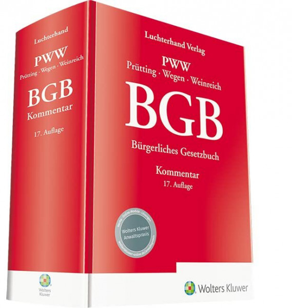 BGB Kommentar: Bürgerliches Gesetzbuch