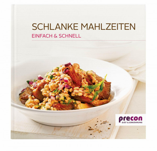 Precon Kochbuch "Schlanke Mahlzeiten – einfach & schnell"