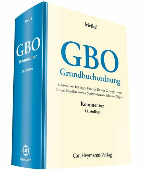 Grundbuchordnung (GBO): Kommentar