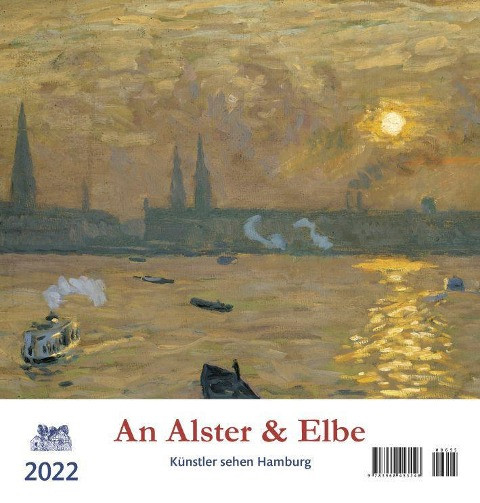 An Alster und Elbe 2022 Postkartenkalender