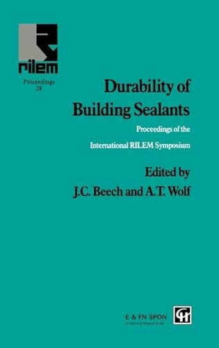 Durability of Building Sealants
