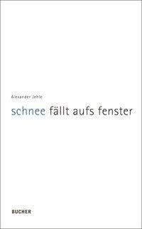 schnee fällt aufs fenster