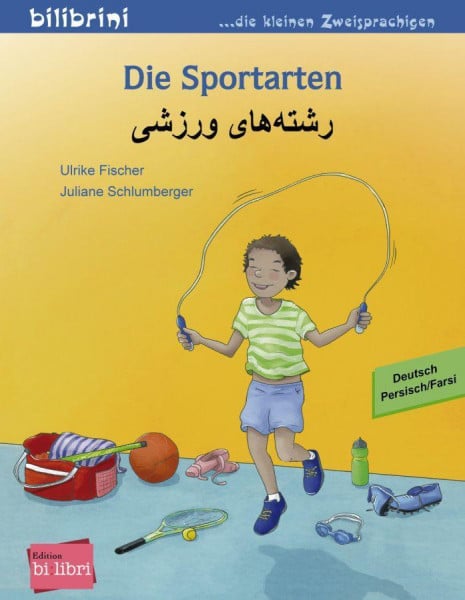 Die Sportarten. Kinderbuch Deutsch-Persisch/Farsi