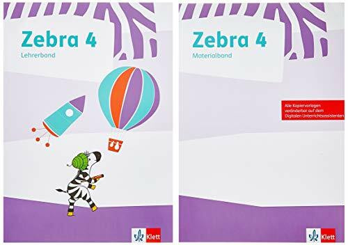 Zebra 4. Paket: Didaktischer Kommentar und Materialband zum Verbrauchsmaterial Klasse 4