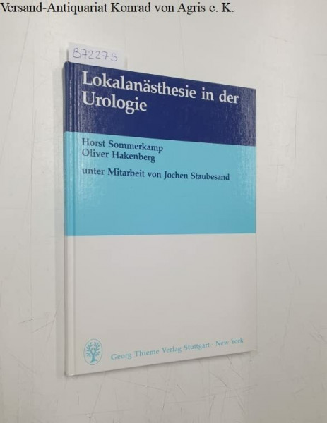 Lokalanästhesie in der Urologie