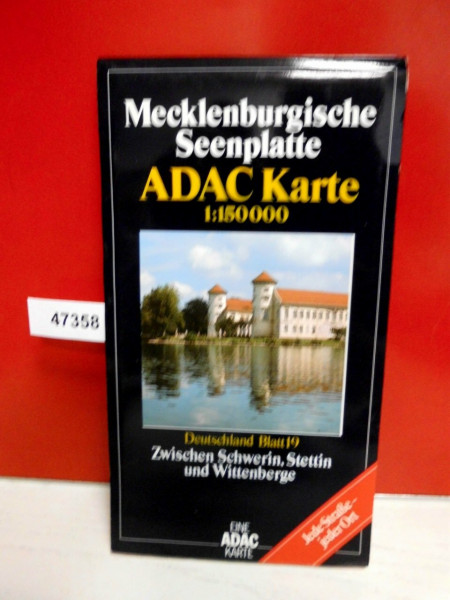 ADAC Karte, Mecklenburgische Seenplatte