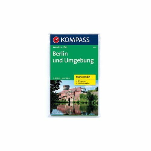 KOMPASS Wanderkarte Berlin und Umgebung: Wanderkarten-Set mit Radrouten. GPS-genau. 1:50000