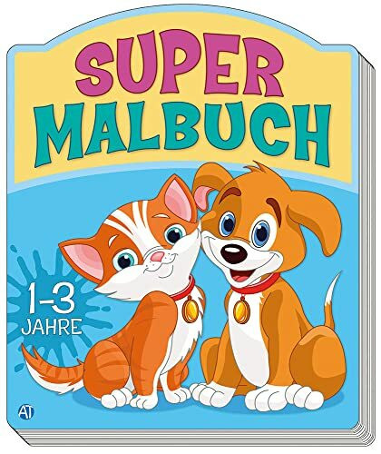 Supermalbuch: 1 bis 3 Jahre