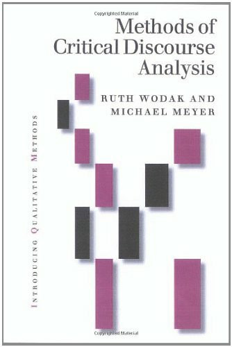 Methods of Critical Discourse Analysis (Introducing Qualitative Methods Series)