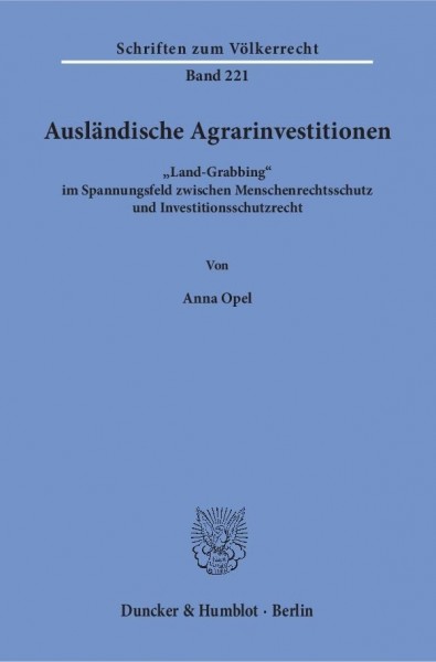 Ausländische Agrarinvestitionen