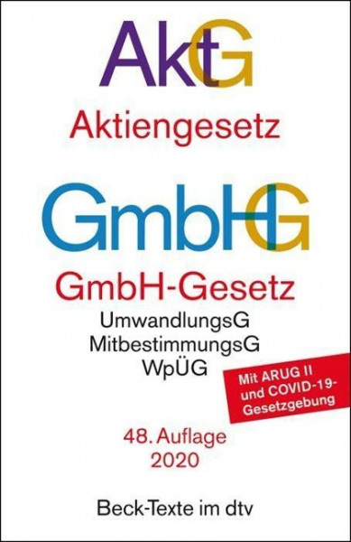 Aktiengesetz, GmbH-Gesetz