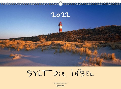 Sylt - die Insel 2022 Panoramakalender