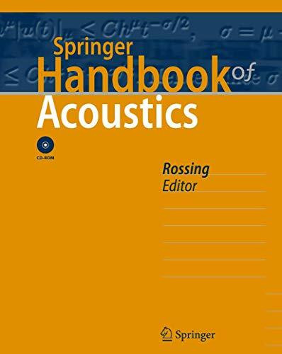 Springer Handbook of Acoustics (Springer Handbooks)
