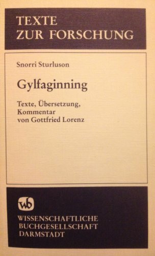 Gylfaginning (Texte zur Forschung)