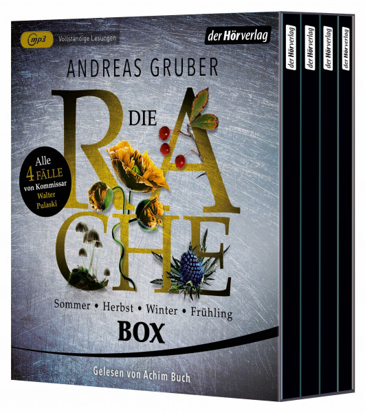 Rache-Box. Alle Fälle für Pulaski und Meyers: Rachesommer – Racheherbst – Rachewinter - Rachefrühling