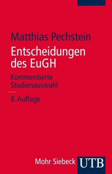 Entscheidungen des EuGH
