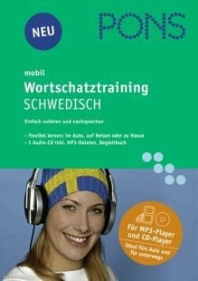PONS mobil Wortschatztraining Schwedisch, 1 Audio-CD . ;