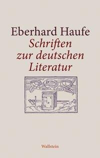 Schriften zur deutschen Literatur