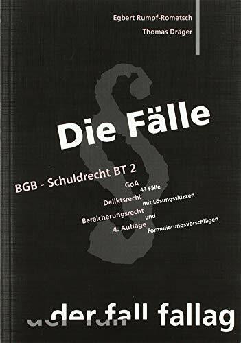 BGB Schuldrecht BT 2: Deliktsrecht, Bereicherungsrecht