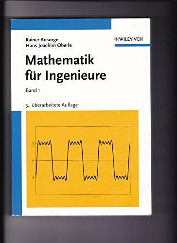 Wiley-Vch Verlag GmbH & Co. KGaA Mathematik Für Ingenieure, Band 1, Lineare Algebra Und Analytische Geometrie, Differential- Un...
