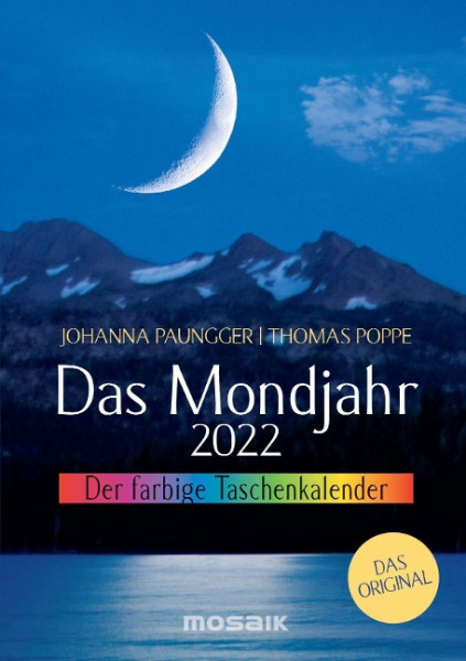 Das Mondjahr 2022. Der farbige Taschenkalender