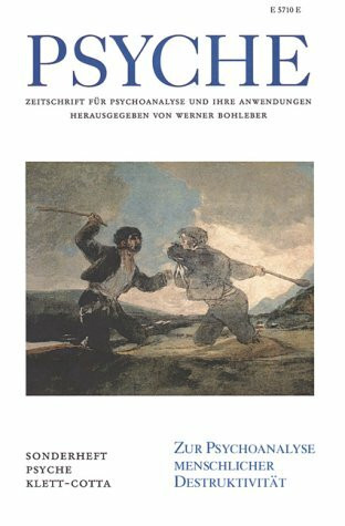 PSYCHE Sonderheft 2001: Zur Psychoanalyse menschlicher Destruktivität