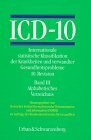 ICD-10, 3 Bde. in 4 Tl.-Bdn., Bd.3, Alphabetisches Verzeichnis