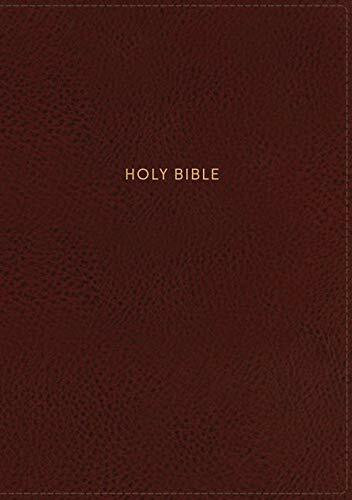 NKJV, Deluxe Reference Bible, Personal Size Giant Print, Imitation Leather, Red, Indexed, Red Letter