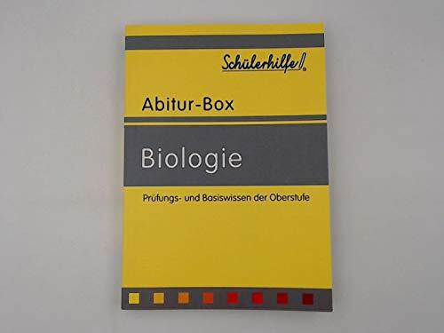 Biologie - Prüfungs- und Basiswissen der Oberstufe (Schülerhilfe Abitur-Box)