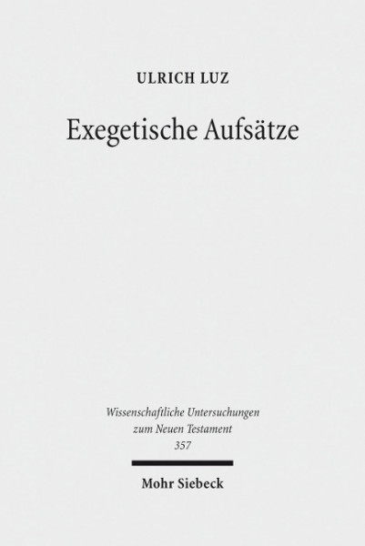 Exegetische Aufsätze