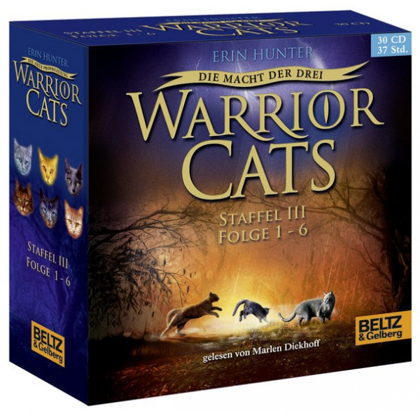 Warrior Cats Staffel 3. Die Macht der drei. Bände 1-6