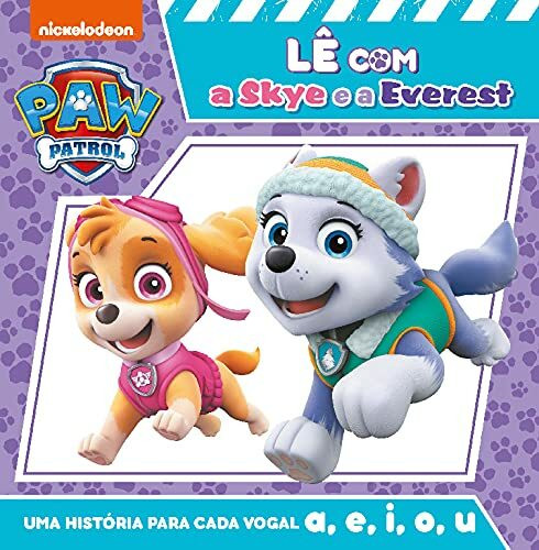 Lê com a Skye e a Everest